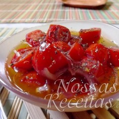 Receita de tomate-cereja à Provençal